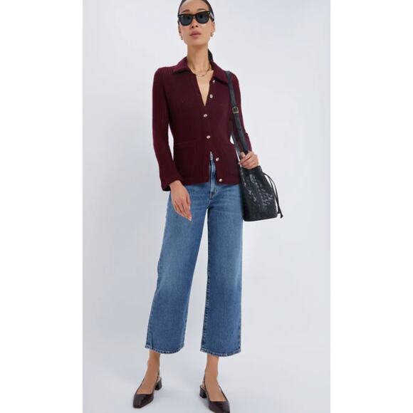 Agolde Harper Crop Straight Jeans size 26 - Picture 7 of 7